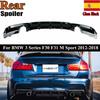 MagicKit ДЛЯ 2012-2018 F30 F31 M SPORT ДВОЙНЫЕ ВЫПУСКНЫЕ ТРУБЫ ЗАДНИЙ БАМПЕР ДИФФУЗОР ГУБА