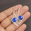 Lapis Lazuli Gemstone Jewelry, 925 Solid Sterling Silver Earrings, Handmade Glorious Jewelry For Wedding Gift