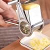 Stainless Steel Cheese Grater Set, Manual Rotary Shredder, Effortless & Efficient, Food Contact Safe, Kitchen Gadget for Home & Restaurant Use