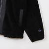 Champion Long Sleeve Stretch Warm Windproof Zip Jacket with Script Size L Women's Logo, Black, (CW-YS603)