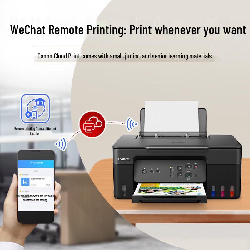 Canon G3830 Color Inkjet All-in-One Wi-Fi Printer