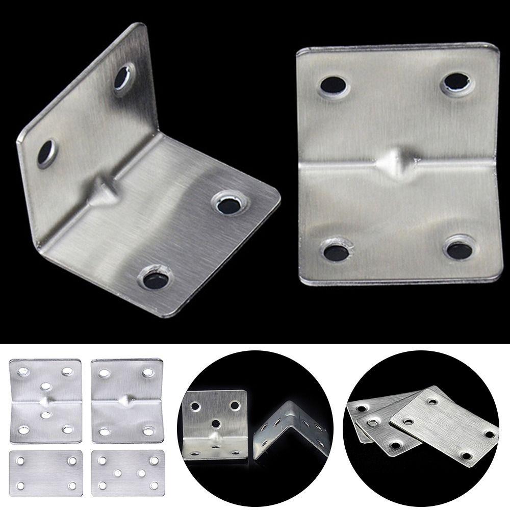 5 шт./компл. крепежный уголок для мебели соединительный уголок из нержавеющей стали треугольный кронштейн