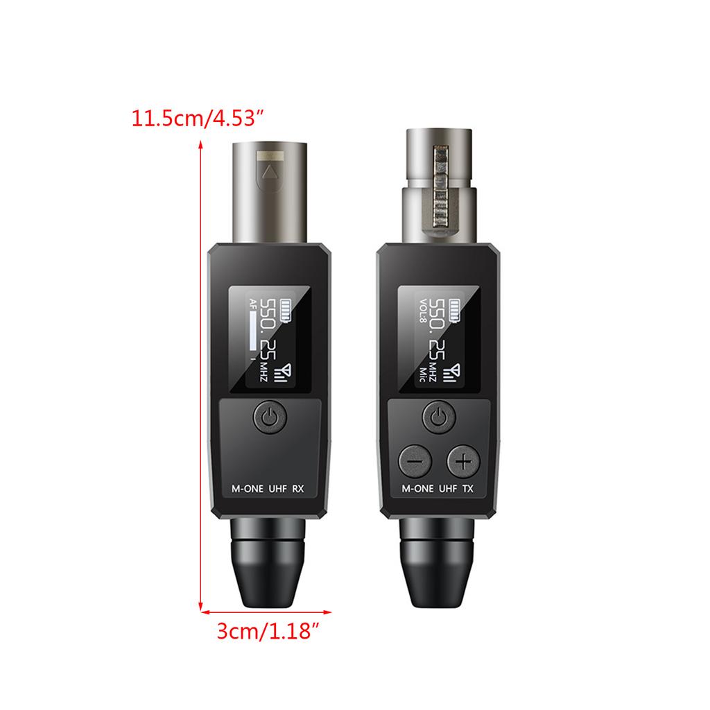 1 пара подключаемых микрофонов, беспроводная система, UHF-передатчик и адаптер-приемник, конвертер для аудиомикшера, DSLR-камеры