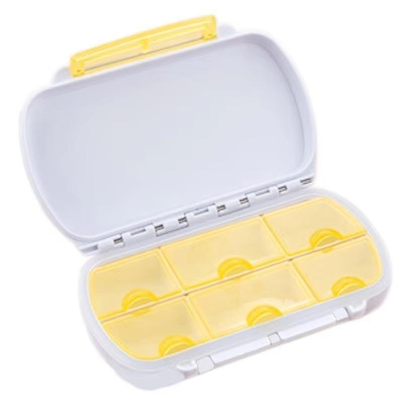 Еженедельная таблетка органайзер для лекарств дорожный 6-дневный дозатор для хранения таблеток чехол креативные многофункциональные упаковочные коробки для хранения лекарств