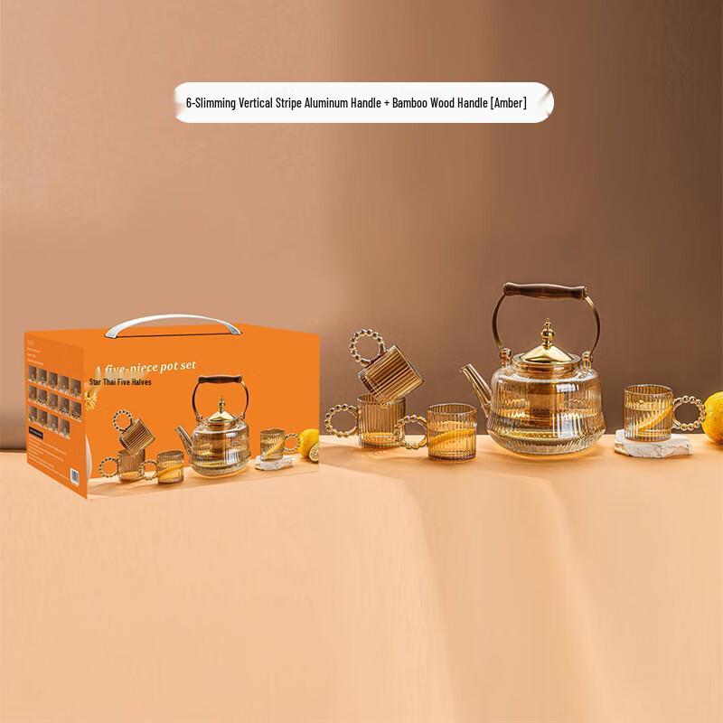 High Borosilicate Glass Tea Set