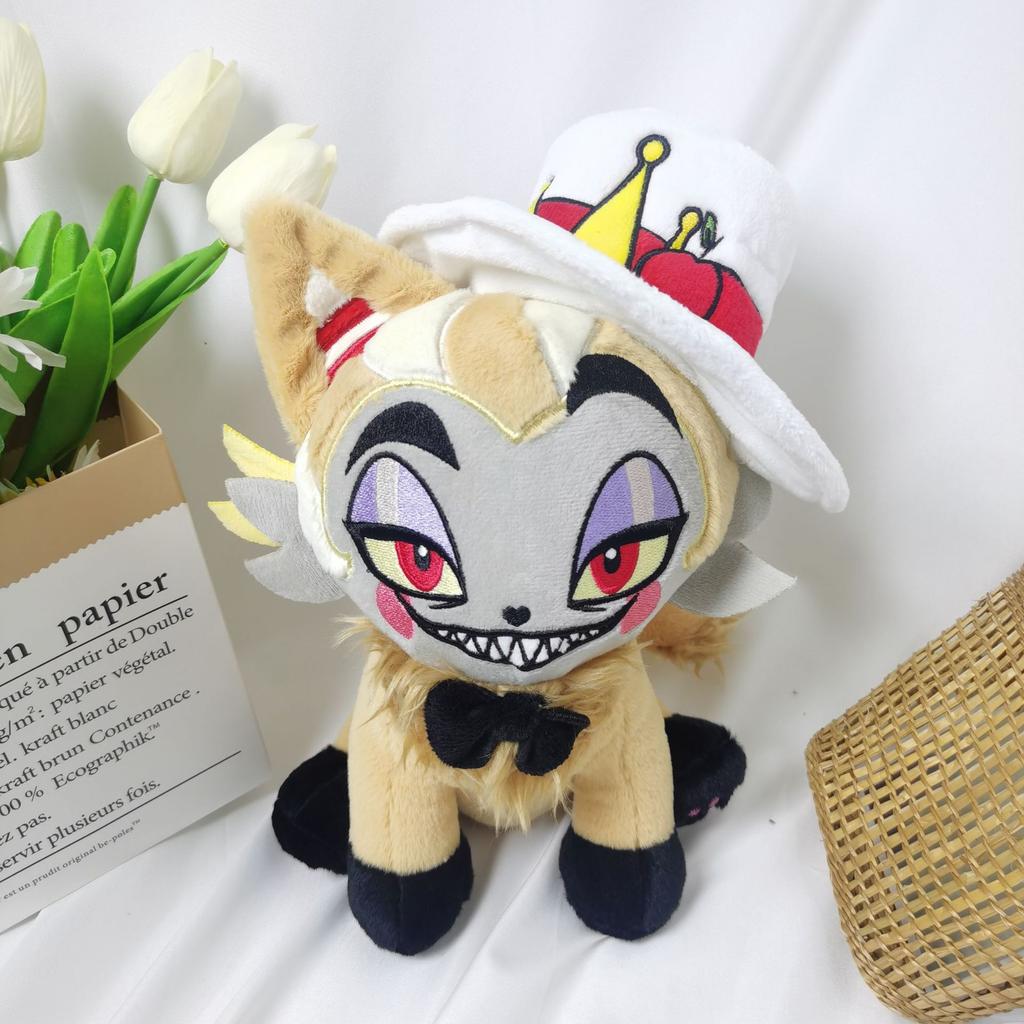 New Angel Meow Hazbin Hotel Hell Inn Angel Cat Plush Doll