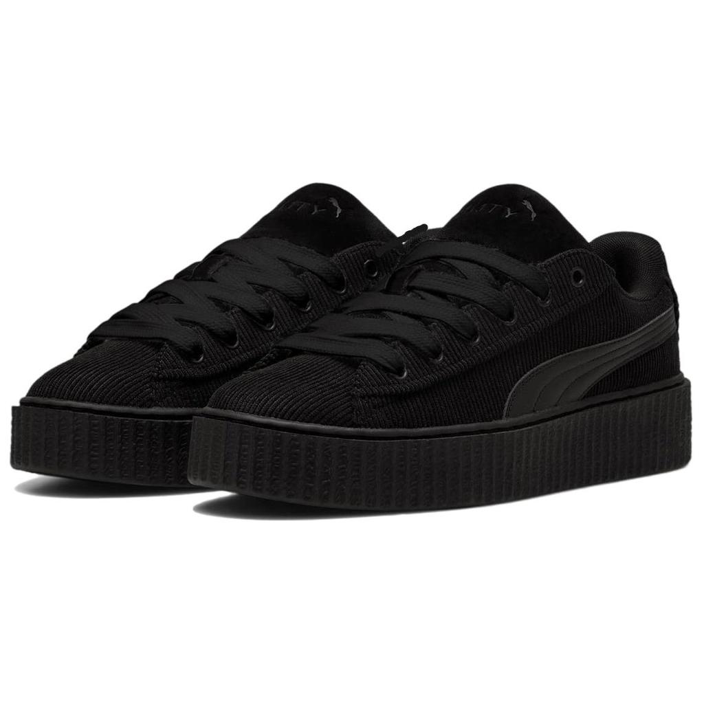 Fenty x Puma Creeper Phatty In Session Pack - Кроссовки унисекс Triple Black Золото 399870-03