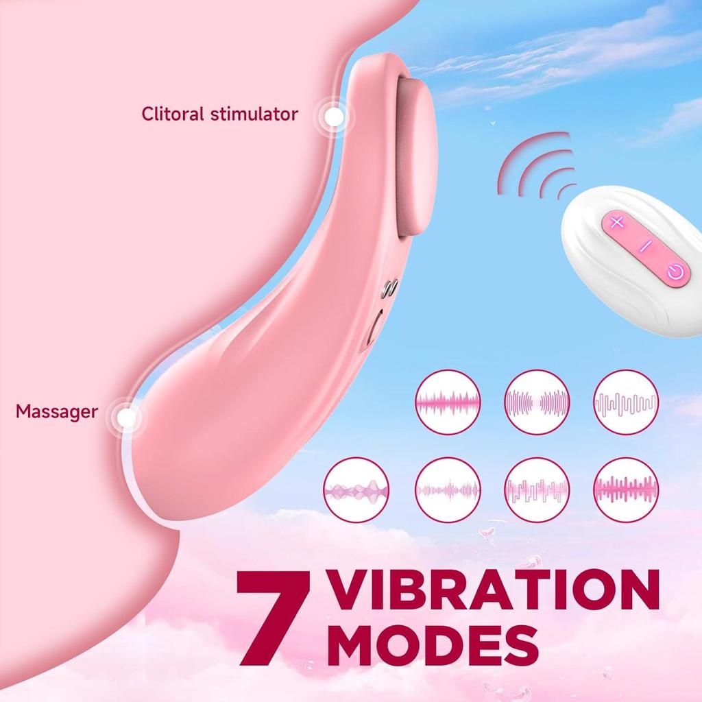 Wearable Remote Control Women Panties Vibrator Mini Clitoral Powerful Vibrating Massager Clitoris Stimulator For Female Sex Toys