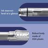 LAMY (Lamy) Safari Vista (Vista) Fountain Pen - Ergonomic Grip and Polished Steel Tip Size M - Pe...