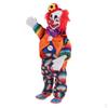 9inch Porcelain Smiling Clown Doll Wearing Colorful Outfits, Funny Harlequin Doll, Props, Halloween