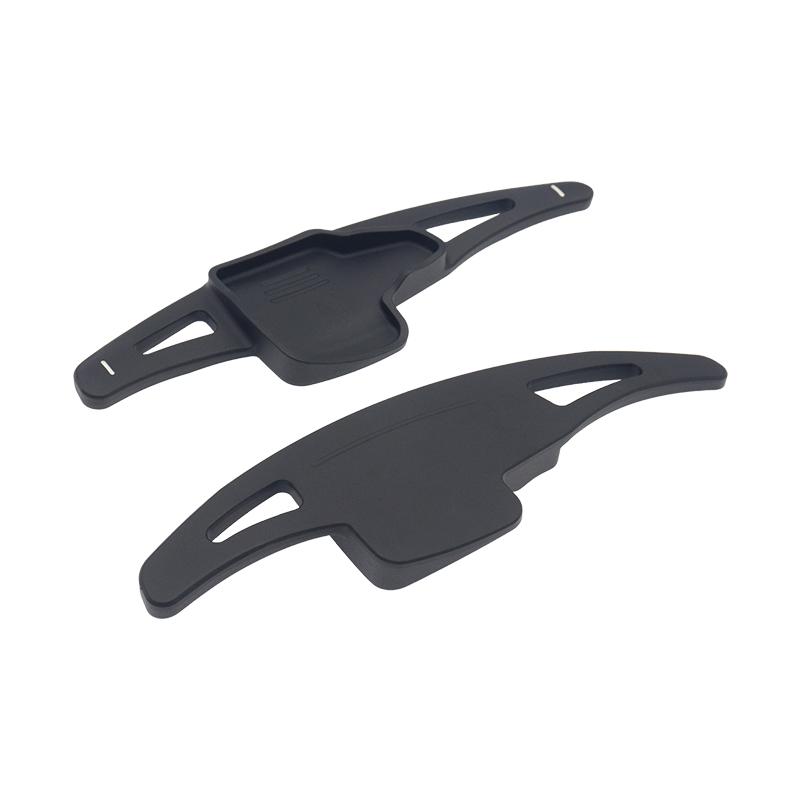 2 шт. алюминиевый руль подрулевой переключатель удлинитель рычага переключения передач автомобиля наклейка на коробку передач для Ford Focus 2015-2018 Kuga Escape 2017-2019