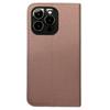 Etui do iPhone 14 Smart Magnet Book Różowo-Złoty