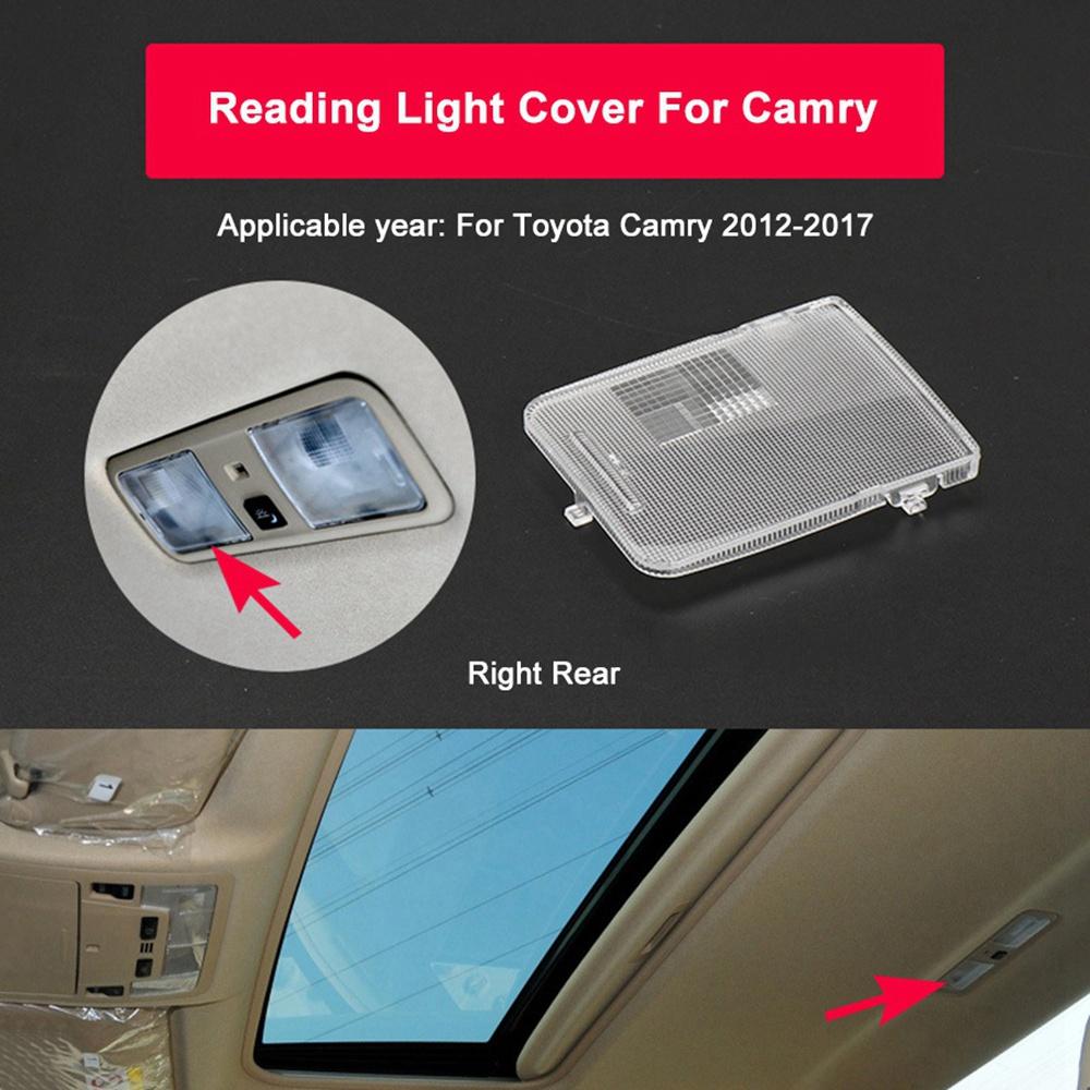 Крышка плафона освещения салона, линза зеркала с подсветкой для Toyota Camry Aurion V50 2012-2017 8139406030 81393-06030