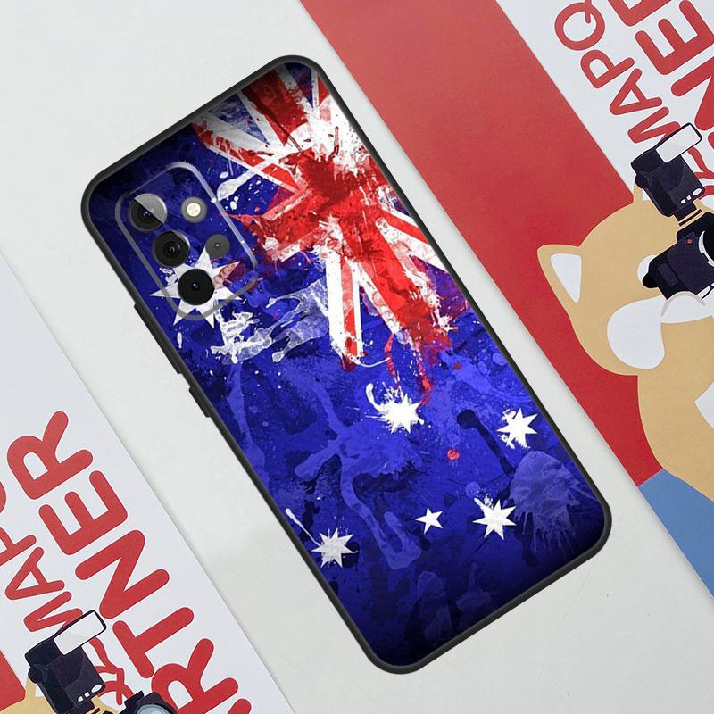 Australia Flag Case For Samsung Galaxy A52 A32 A12 A56 A36 A16 A13 A23 A33 A53 A54 A34 A14 A15 A35 A55 A17