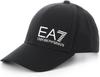 Emporio Armani EA7 Women's Cap, Black, White, Logo, Size S [Parallel Import]