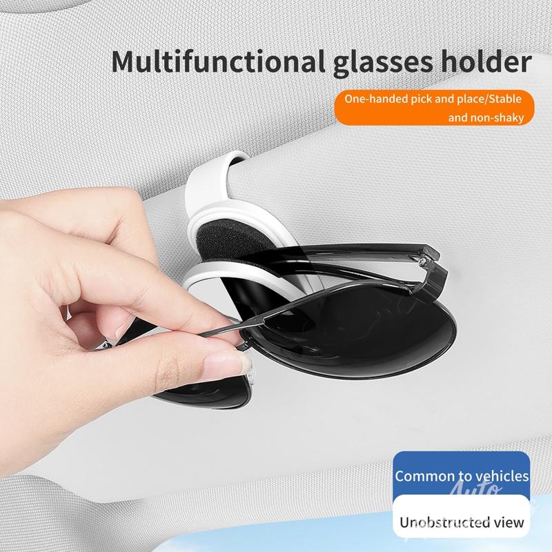 Car Sun Visor Glasses Holder Sunglasses Storage Eyeglasses Clip For BMW MINI Cooper Countryman Clubman R55 R56 R60 F54 JCW F55 FF3