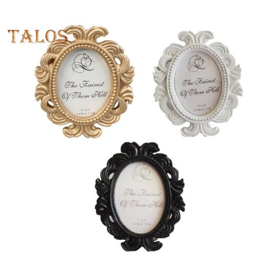 TDStore Hollow Design Oval/Rectangle Photo Frame Picture Holder Wedding Home Decor Gift