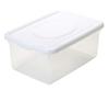 Пластиковый футляр для хранения Sanko Simple White Ширина x Глубина x Высота Sky Case 172594 28,5 40,7 18,5 см № 400 (Сделано в Японии)
