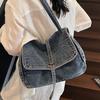 Джинсовая сумка женская 2025 лето новая мода высокая ценность литературный и художественный стиль сумка через плечо сумка-мессенджер портативная сумка-мессенджер