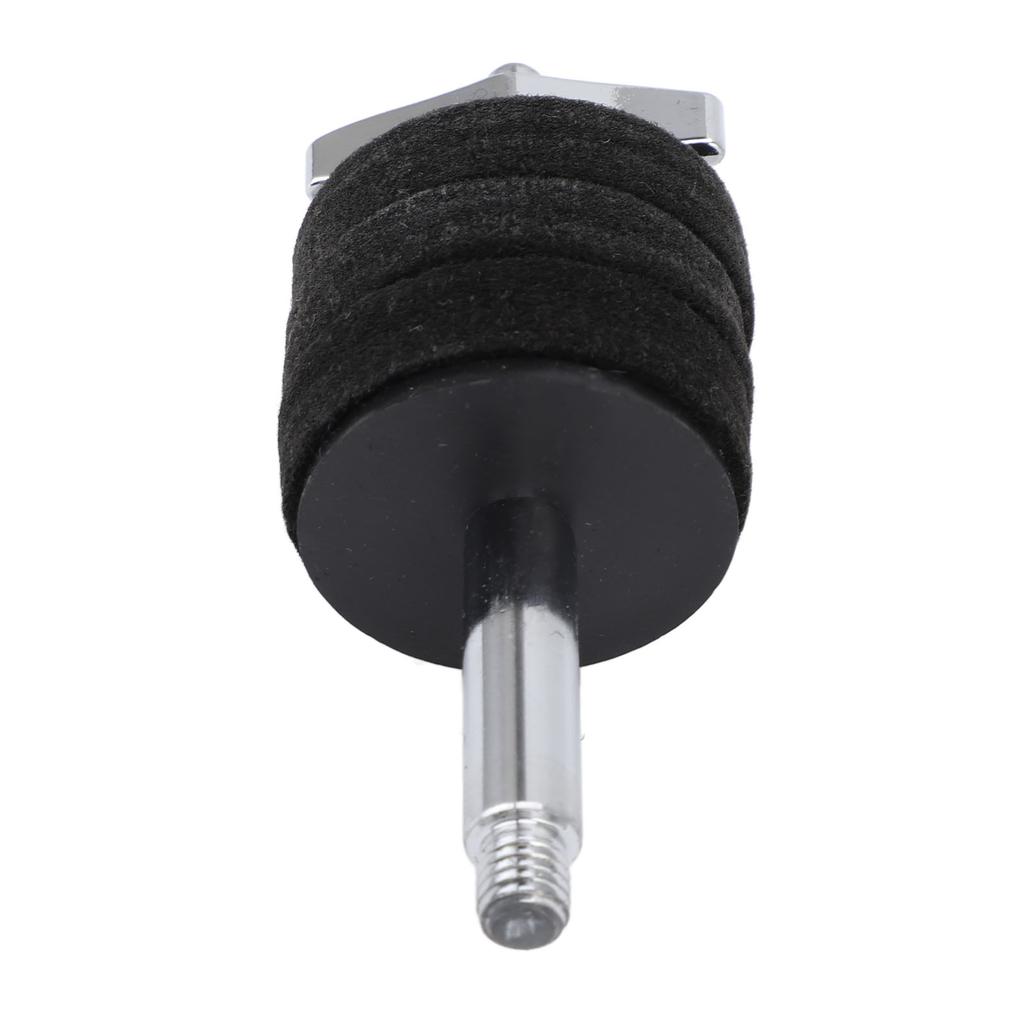 Стойка для тарелок Алюминиевый сплав Войлок Водная стойка для тарелок Насадка-стекер для барабанной установки Черный