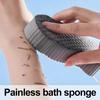 Многоразовая мочалка для тела Нежная мочалка для кожи со шнурком Эффективное отшелушивание Удаление омертвевшей кожи