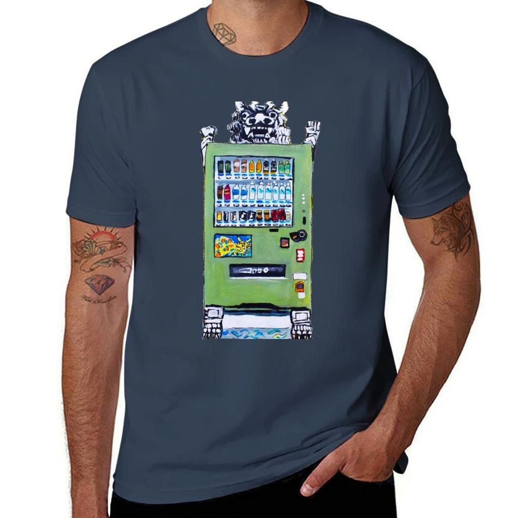 Kokusai Dori vending Machine street art TShirt Halloween Casual TShirt