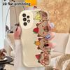 Phone Case: 2D Flat Samsung Galaxy A34 A35 M05 M06 S20 S22 S21 FE Plus 5G Protective Case, Couple Style, Fruit Capybara, Christmas and Halloween Gifts