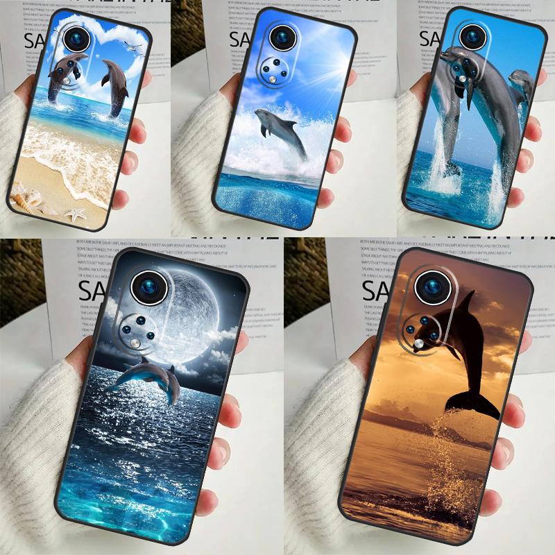 Чехол Animal Dolphin для Honor X9b X8b X8 X9 X6a X7a X8a X9a Honor Magic 6 5 Pro 50 70 90 Lite задняя крышка