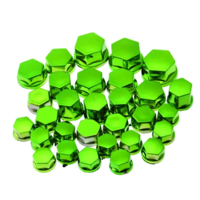 Пластиковые украшения для колес мотоцикла для оболочки 30 шт., защитный чехол для винтовой гайки