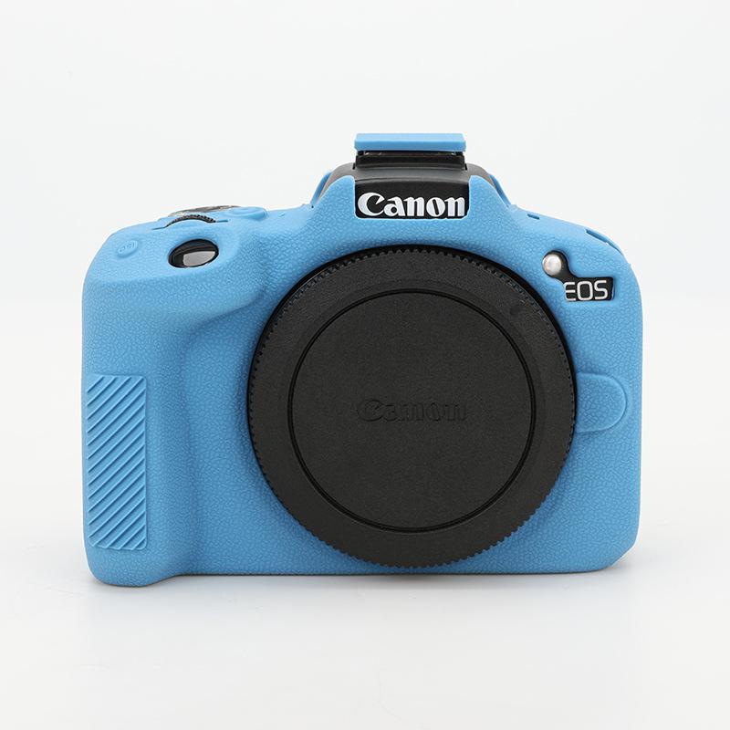 Силиконовый чехол для беззеркальной камеры Canon EOS R50 - Защитная мягкая сумка для фотографии