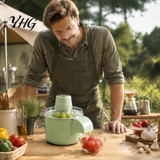 Portable Cherry Tomato Peeler Automatic Electric Grape Machine, Rechargeable Fruit And Vegetable Skin Remover, Sharp Home Cooking Convenience