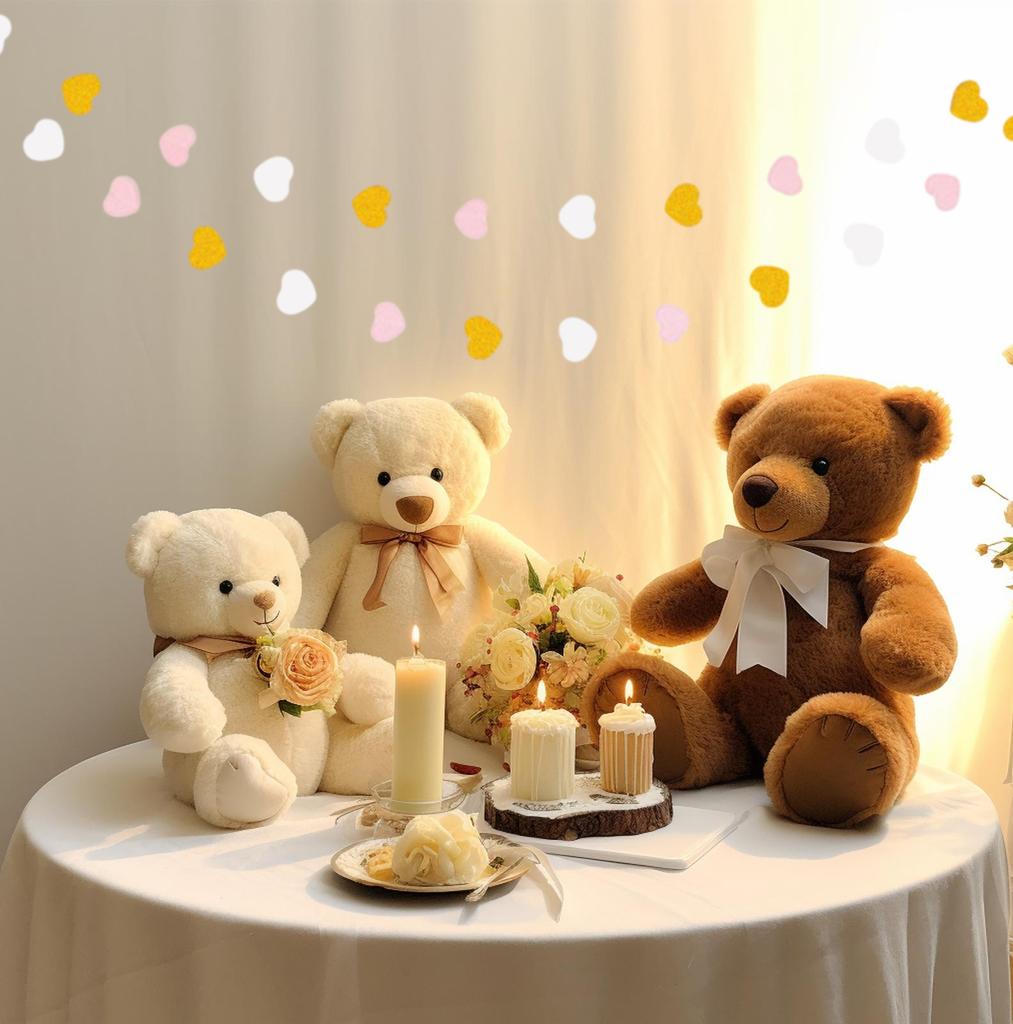 1pcs Set 6.5ft White Gold Pink Paper Card Banner Decorations For Birthday Party Hanging Banner Decoration Banner