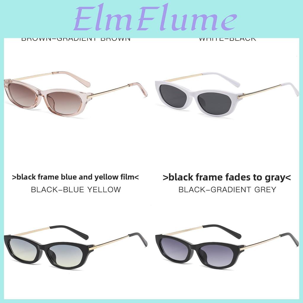 Солнцезащитные очки «Кошачий глаз» с защитой UV400 для модных женщин и мужчин
