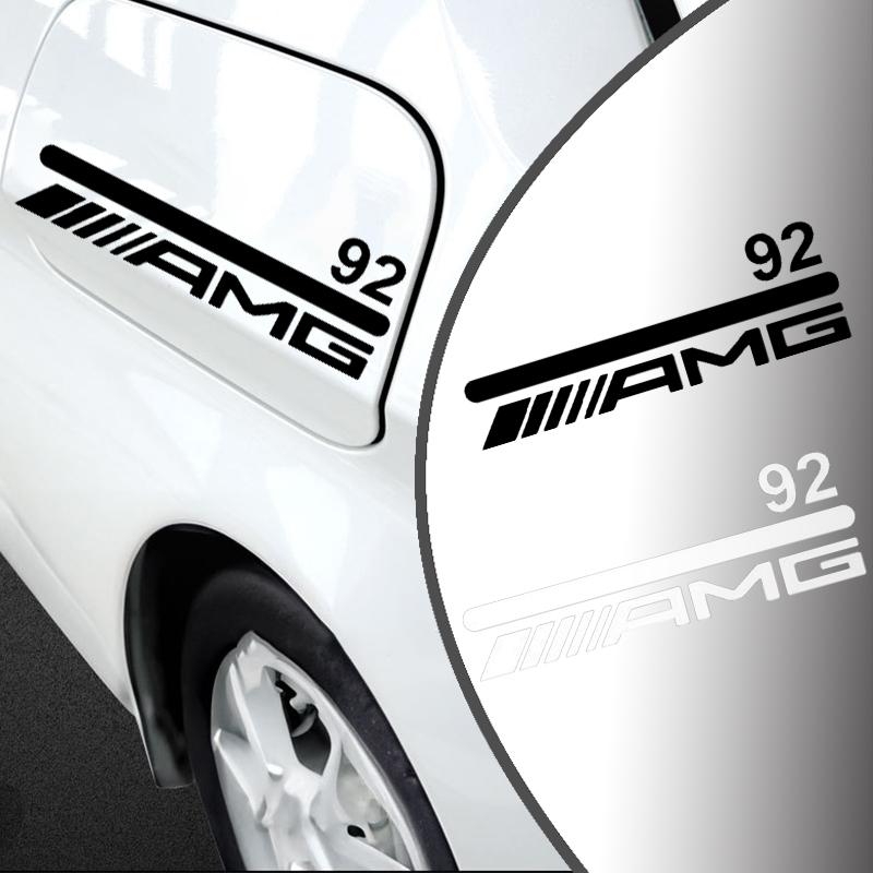 Car Fuel Tank Cap Sticker Exterior Decal Car Accessories For Mercedes Benz AMG W177 W176 X166 X167 C257 C218 X253 C118 C117 H247 CA1 c2