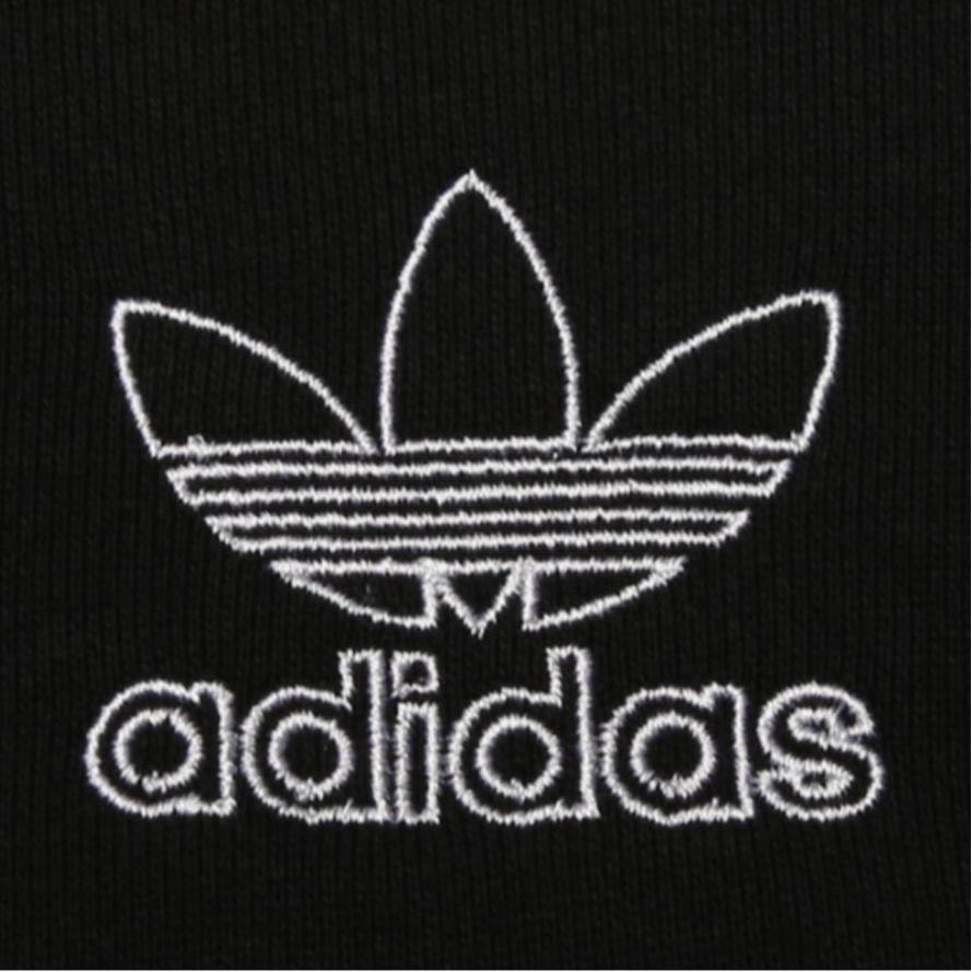 Adidas Оригинальная графика с круглым вырезом, модная удобная толстовка для мужчин, черная DN8043