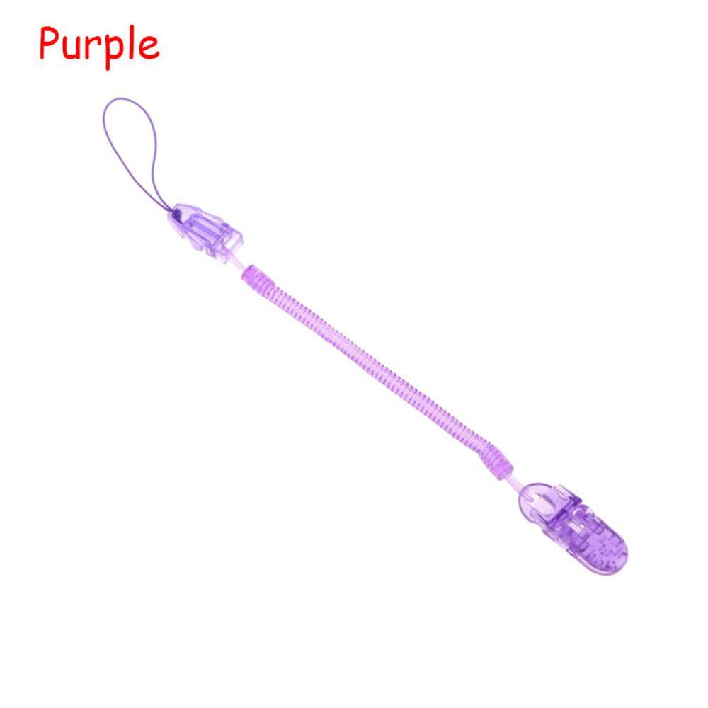 1PC DIY Infant Chew Toy Nipple Strap Dummy Clips Pacifier Chain Baby Teething