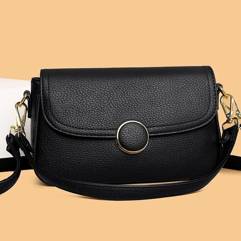 Leather Crossbody Shoulder Bag for Women Messenger Bags High Quality Luxury Fashion Designer Bags