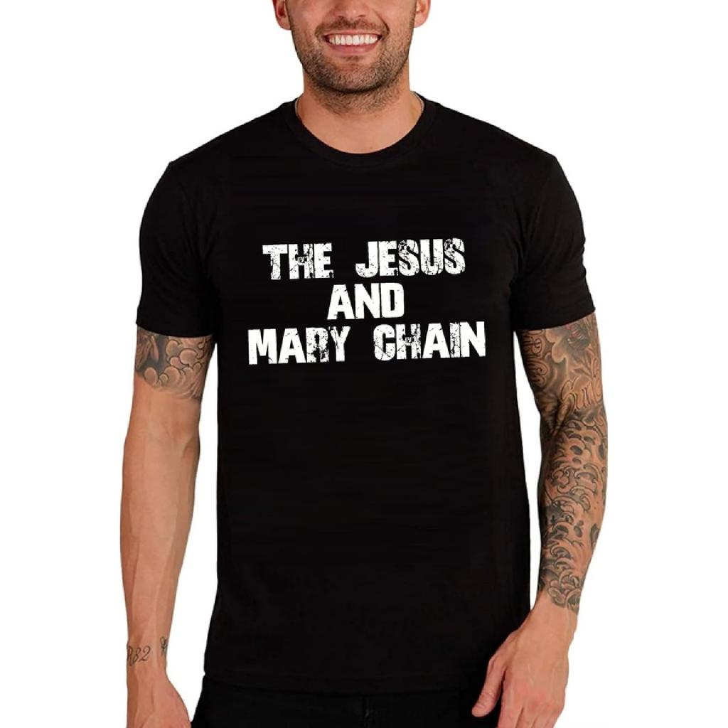ULTRABASIC Men's Graphic T-Shirt The Jesus and Mary Chain Eco-Friendly Limited Edition Short Sleeve Tee-Shirt Vintage