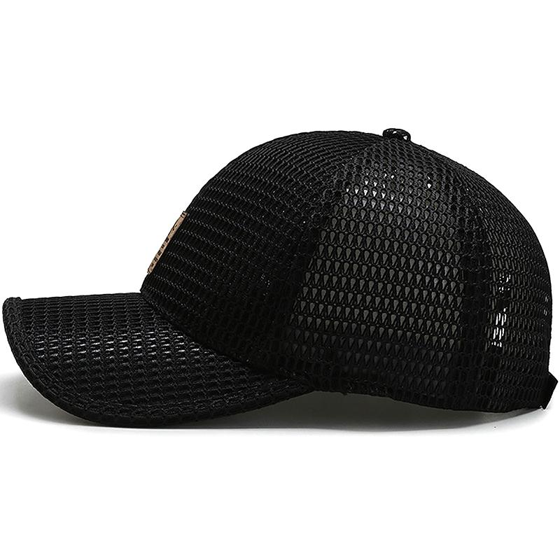 Summer Men Mesh Baseball Cap Sunhat Outdoor Summer Breathable Men Baseball Hat