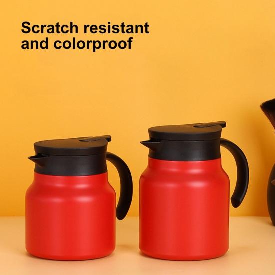 800/1000 мл чайник большой емкости с герметичной изоляцией из нержавеющей стали, термочайник для тушения кофе с фильтром, товары для дома