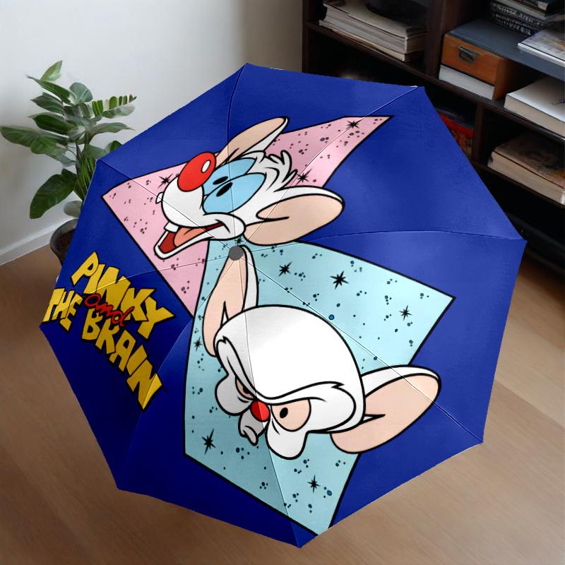 Pinky Brain's Adventure Umbrella 8-Frame for Travel, Camping, Casual Lightweight Portable Umbrella, Essential for Every Family Holidays Gift