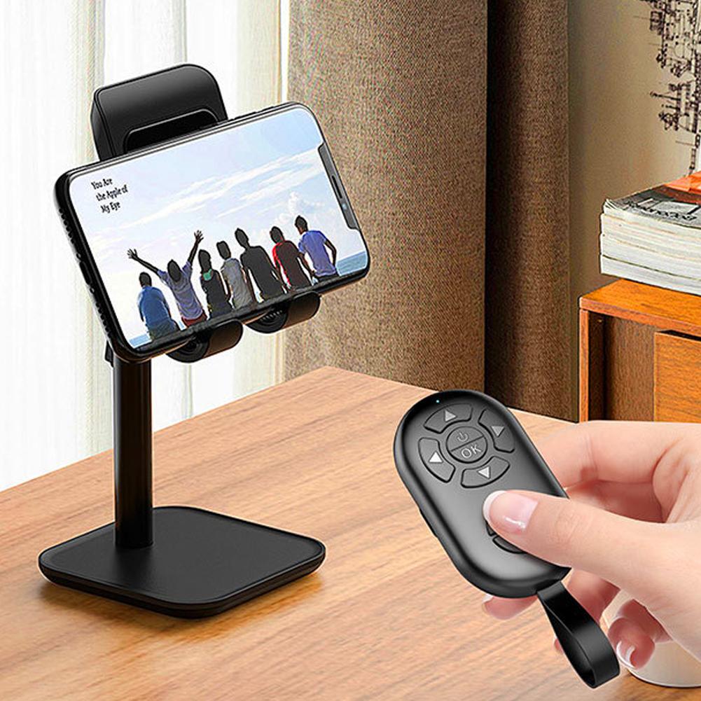 Беспроводной телефон Bluetooth пульт дистанционного управления затвор камеры бесшовная запись видео контроллер подключения для TikTok видео переворачиватель страниц