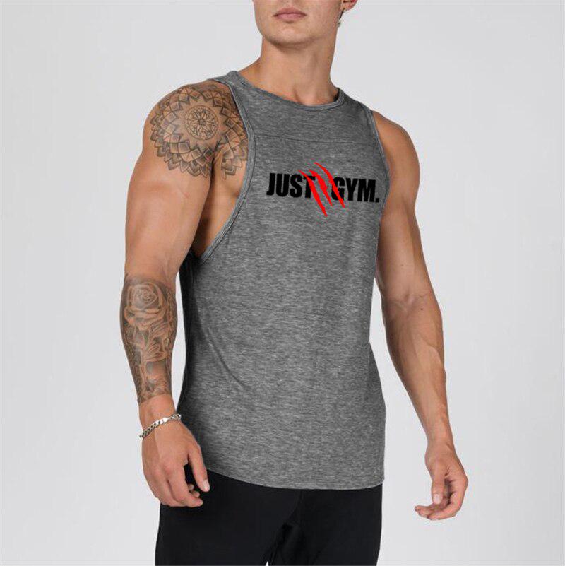 Muscleguys Мужской жилет без рукавов, летние хлопковые лоскутные мужские майки, майка для тренажерных залов, топы для фитнеса