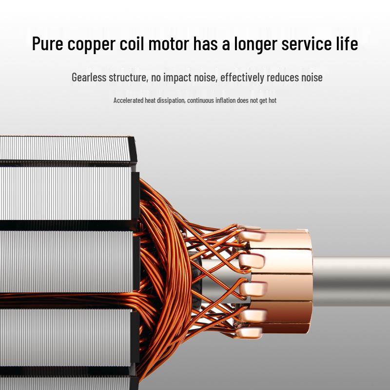 Портативный 12В Электрический Двухцилиндровый Насос для Накачивания Шин