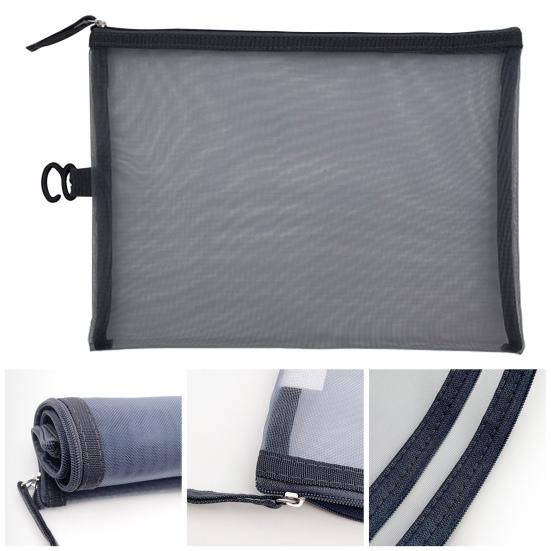 Папка-держатель для файлов формата А4, прочная, нейлоновая, портативная, экономящая место, сумка с застежкой-молнией