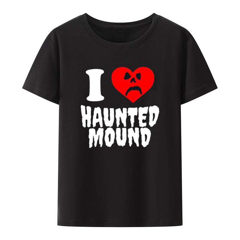 Sematary Я люблю Haunted Mound Популярная футболка в форме сердца