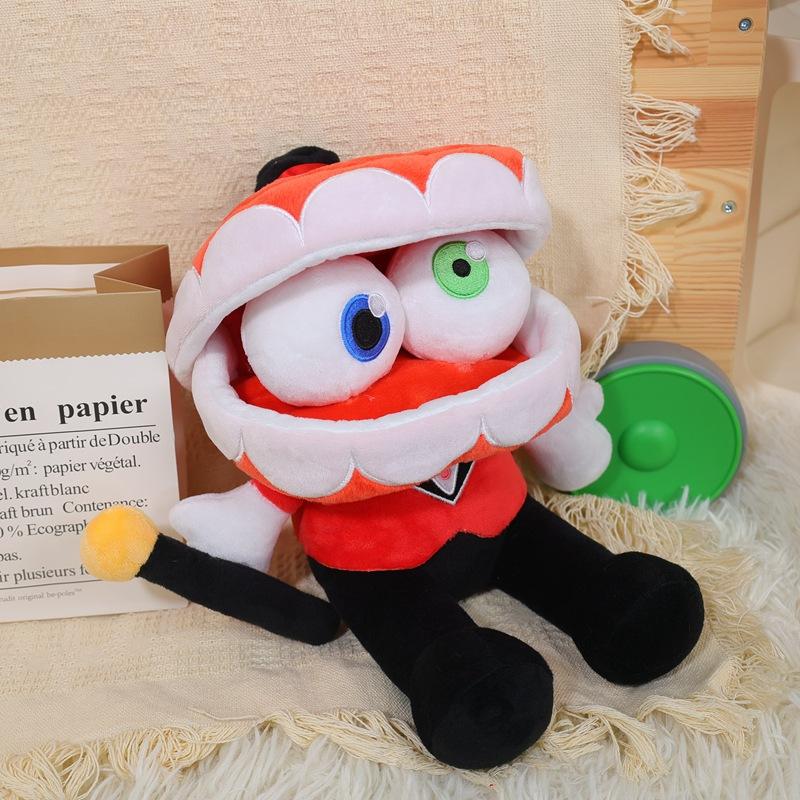 The AMAZING DIGITAL CIRCUS Circus Animation Surrounding Clown Plush Toys