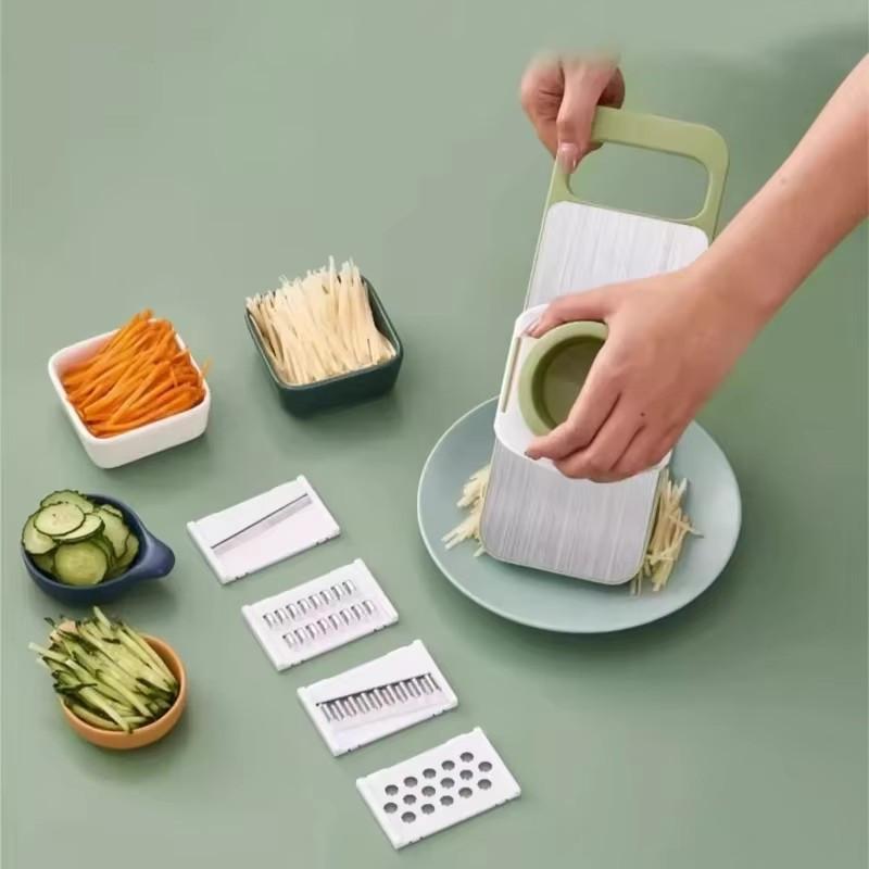 Многофункциональная терка для картофеля, ломтиков огурцов, ломтерезка, бытовая кухонная соломка, многолезвийная терка для фруктов и овощей