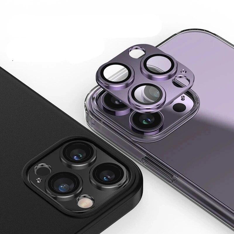 Металлическое защитное стекло для объектива камеры iPhone 13 12 11 14 15 Pro Max HD, защитная пленка для задней линзы iPhone 13 14 15 Plus, стекло