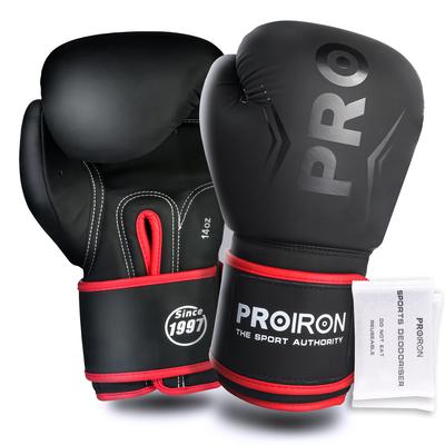 Боксерские перчатки PROIRON, 14 унций, Толстые, Прочные, Удобные, Включают сумку для хранения, Гарантия 1 год